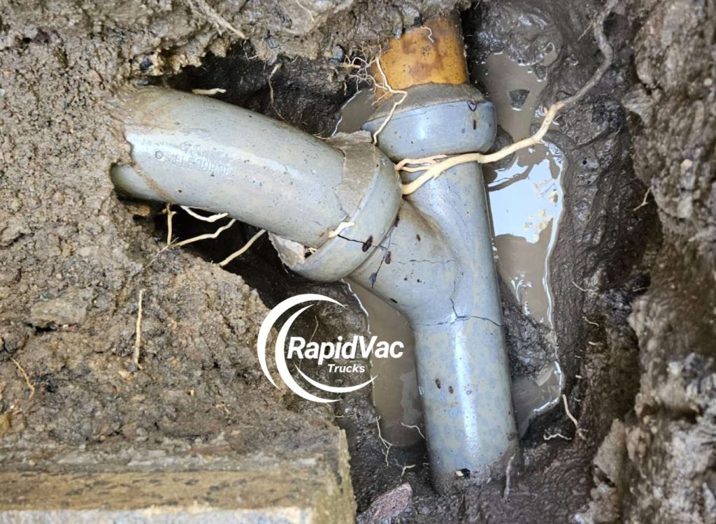 Vacuum truck service for non-invasive drain and pipeline excavation in Melbourne.